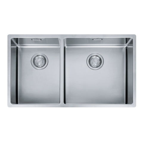 Franke Bolero 1&3/4 Sink HOF Flushmount (Incl. DT360 Drainer) Left Hand 710mm Stainless Steel BOX220-42/29 SBL