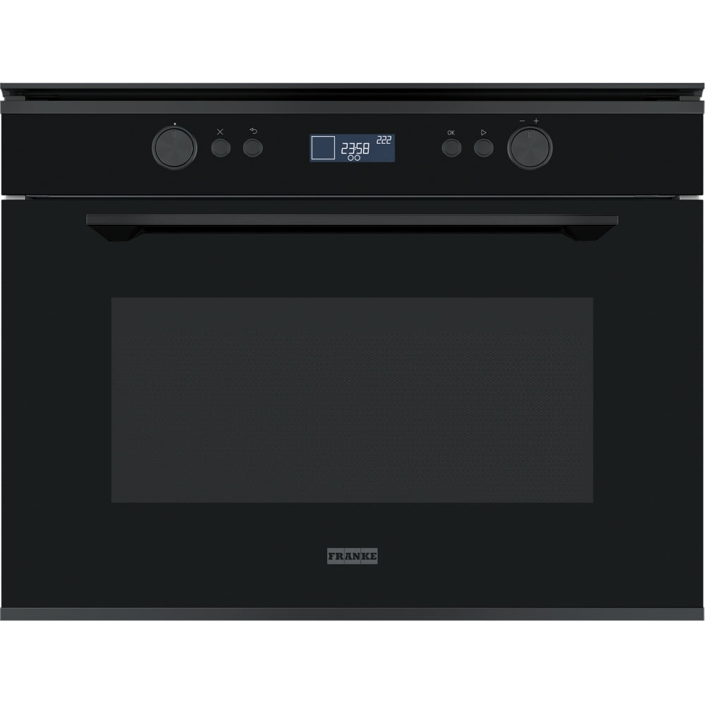 Franke Mythos Microwave Combi Oven 45cm Black Glass FMY45MWBK