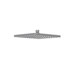 P&P Rosa Square 250mm Shower Head Gun Metal PRP321001-GM