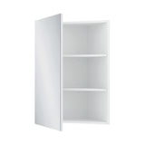 Fienza Corner Mirror Cabinet White PSH6080