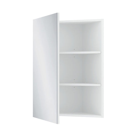 Fienza Corner Mirror Cabinet White PSH6080
