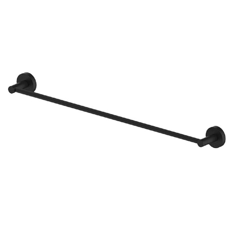 Abey Poco Single Towel Rail 760mm Black PSTR-B