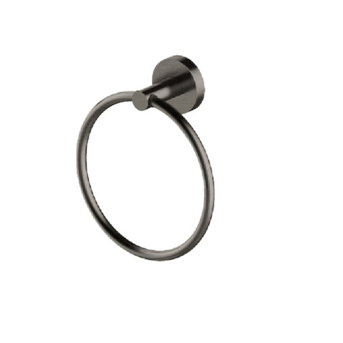 Abey Poco Towel Ring Gunmetal PTR-GM