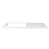 Otti Hampshire Laundry Cabinet 1060mm Black / Pure White Top LA-1060-BOHB-PW