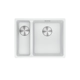 Franke Maris 1 and 1/2 Bowl 340/150mm Polar White Undermount (Inc DT651) MRG160SBLPW-FPC