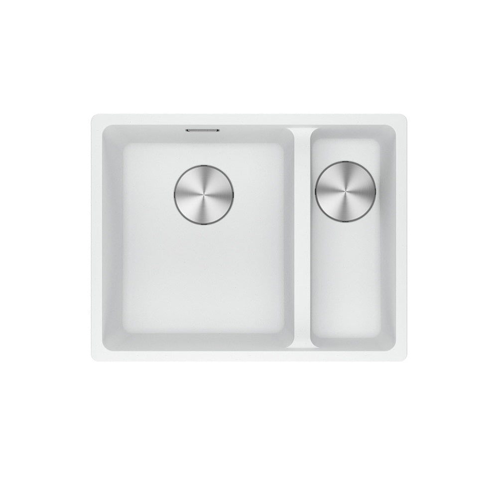 Franke Maris 1 and 1/2 Bowl 340/150mm Polar White Undermount (Inc DT651) MRG160SBRPW-FPC