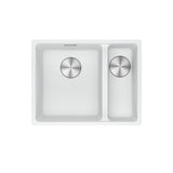 Franke Maris 1 and 1/2 Bowl 340/150mm Polar White Undermount (Inc DT651) MRG160SBRPW-FPC