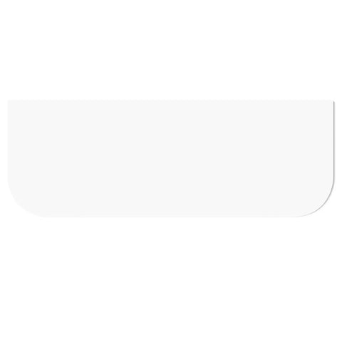 Otti Havana Top 1500x500x20mm (No Hole) Pure White STHA155PW-NH