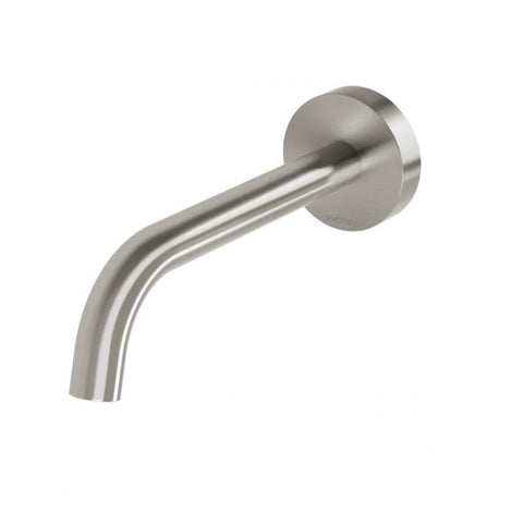 Phoenix Vivid Slimline Plus Wall Basin / Bath Outlet 180mm Brushed Nickel 119-0810-40-1