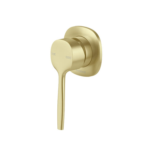 Phoenix Vask SwitchMix Shower / Wall Mixer Brushed Gold 139-2800-12-1