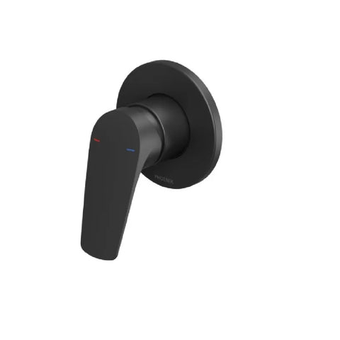 Phoenix Ivy MKII Shower/ Wall Mixer Matte Black 154-7805-10+150-7804-10