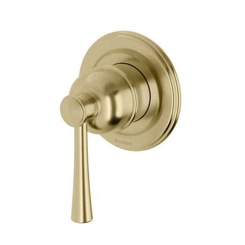 Phoenix Cromford SwitchMix Shower / Wall Mixer Brushed Gold 134-2800-12-1