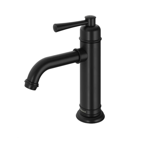 Phoenix Cromford Basin Mixer Matte Black 134-7700-10-1