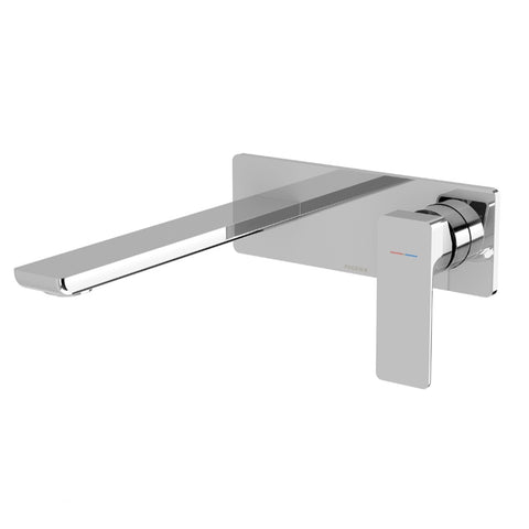 Phoenix Gloss MKII SwitchMix Wall Basin / Bath Mixer Set 200mm Chrome 135-2810-00-1