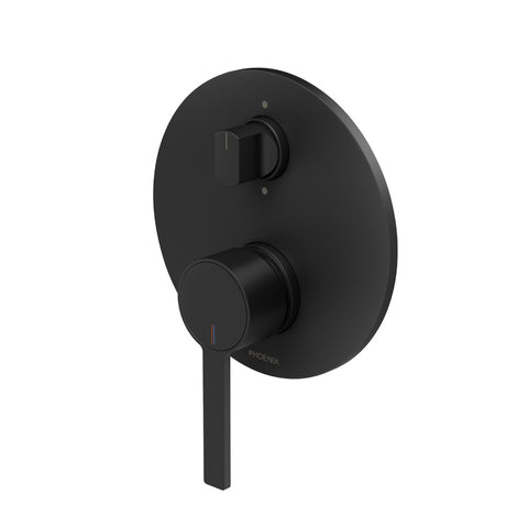 Phoenix Lexi MKII SwitchMix Shower / Bath Diverter Mixer Matte Black 123-2910-10