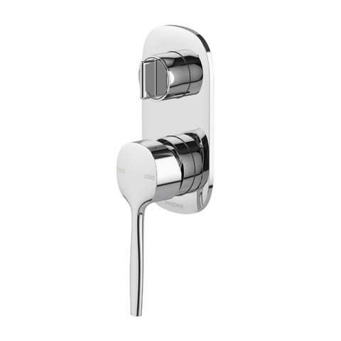 Phoenix Vask SwitchMix Shower / Bath Diverter Mixer Fit-Off Kit Chrome 139-2940-00-1