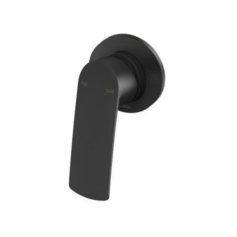 Phoenix Mekko SwitchMix Shower / Wall Mixer Round Backplate Matte Black 115-2801-10-1