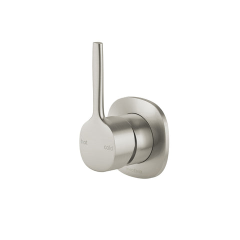 Phoenix Vask SwitchMix Shower / Wall Mixer Pin Up Fit-Off Kit Brushed Nickel 139-2808-40-1