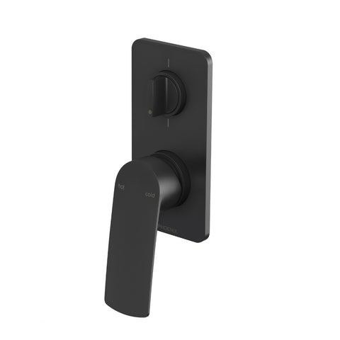 Phoenix Mekko SwitchMix Shower / Bath Diverter Mixer Matte Black 115-2910-10