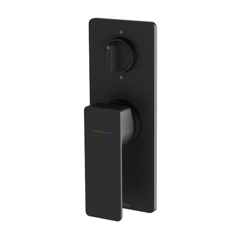 Phoenix Gloss MKII SwitchMix Shower / Bath Diverter Mixer Matte Black 135-2910-10