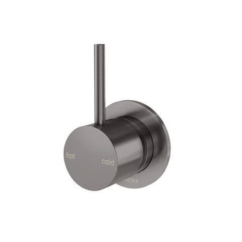 Phoenix Vivid Slimline Up Shower / Wall Mixer Brushed Carbon 112-7800-31-1