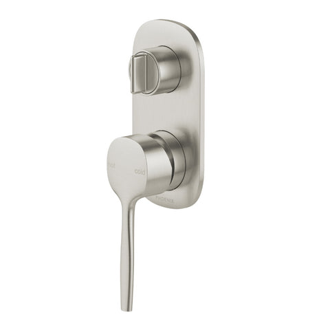 Phoenix Vask SwitchMix Shower / Bath Diverter Mixer Brushed Nickel 139-2910-40-1