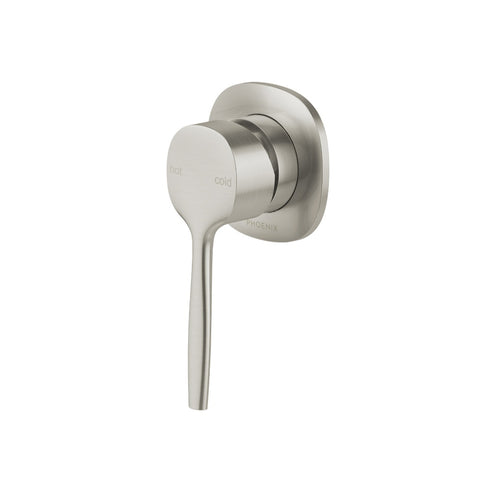 Phoenix Vask SwitchMix Shower / Wall Mixer Fit-Off Kit Brushed Nickel 139-2805-40-1