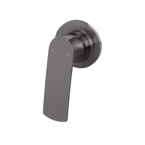Phoenix Mekko SwitchMix Shower / Wall Mixer Round Backplate Brushed Carbon 115-2801-31-1