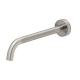 Phoenix Vivid Slimline Basin Outlet 230mm Curved Brushed Nickel VS7630-40-1