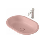 Caroma Liano II Pill 580mm Under/ Over Counter Basin Matte Pink 852900MP