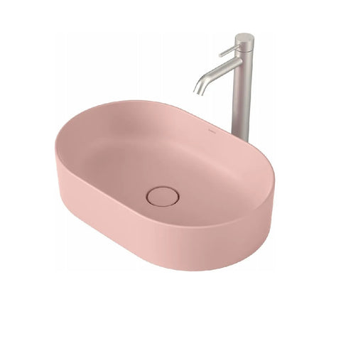 Caroma Liano II Pill 530mm Above Counter Basin Matte Pink 852800MP
