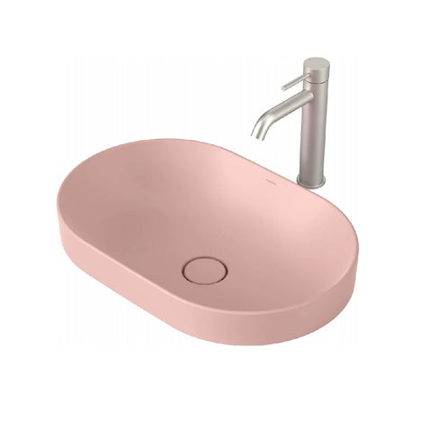 Caroma Liano II Pill 530mm Inset Basin Matte Pink 852700MP