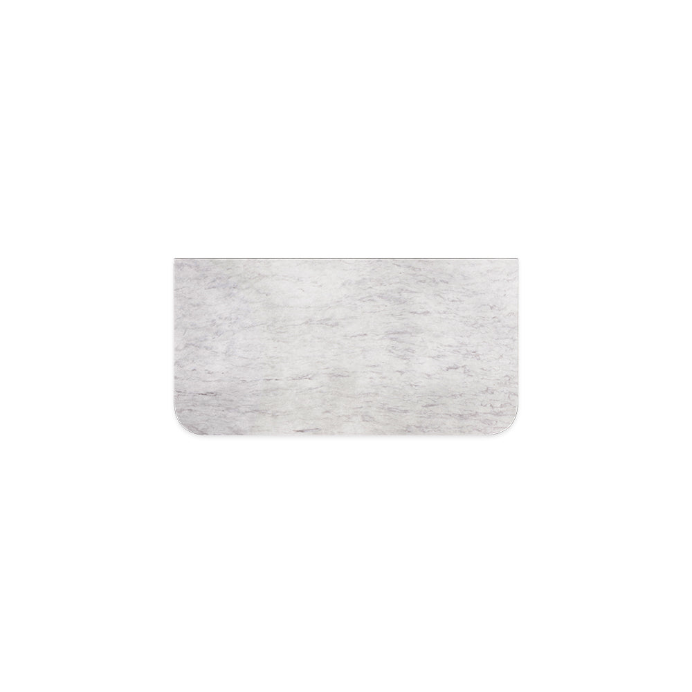 Fienza Polar Sacco Curved 900mm Stone Top (No Taphole) Silica Free 511-162-SF