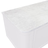 Fienza Polar Sacco Curved 900mm Stone Top (No Taphole) Silica Free 511-162-SF