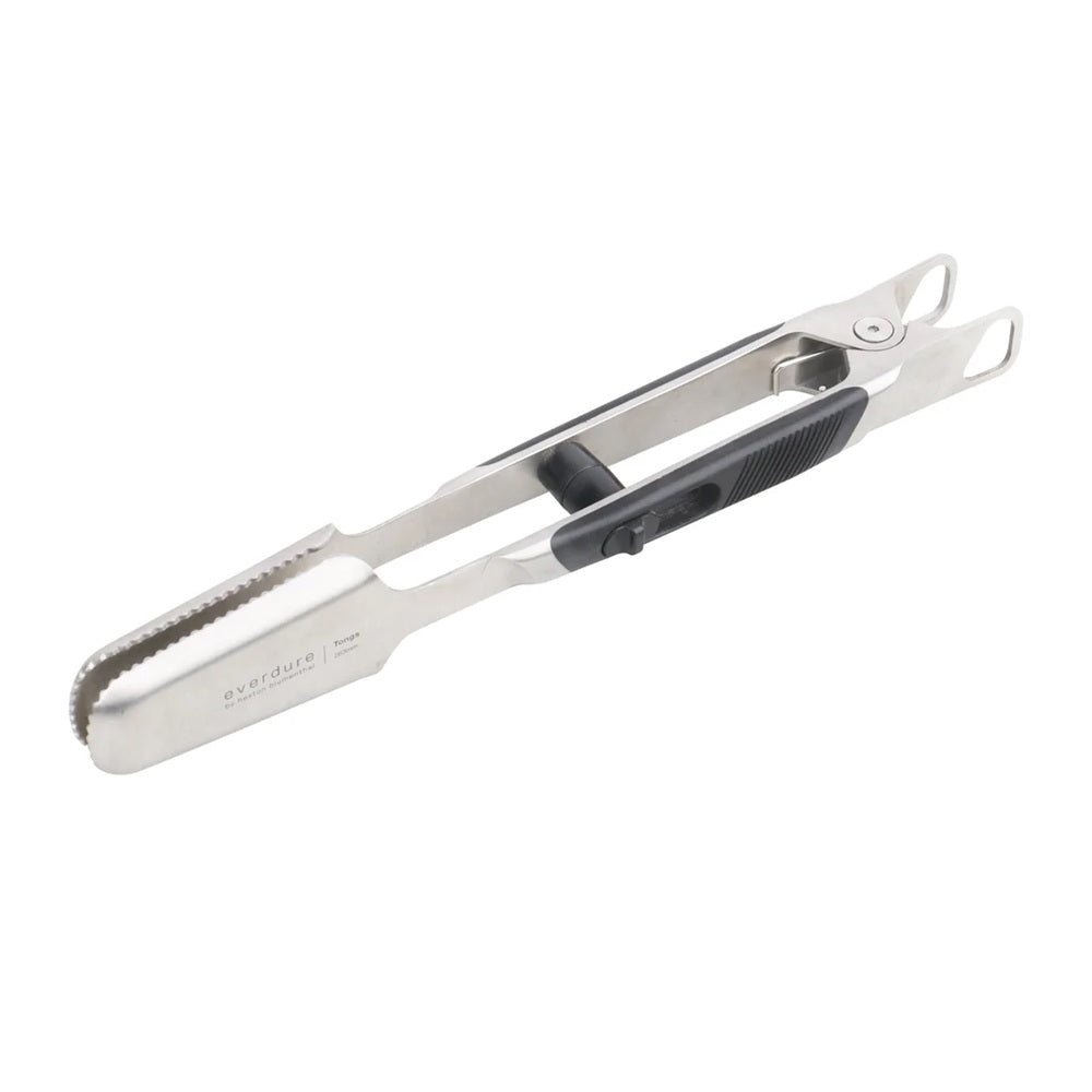 Everdure Premium Tongs w/ Soft Grip Brushed Stainless Steel HBTONGM