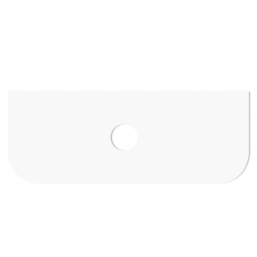 Otti Bondi Solid Surface Top Single Bowl 1200x460x20 Matte White STBO124MW