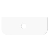 Otti Bondi Solid Surface Top Single Bowl 1200x460x20 Matte White STBO124MW