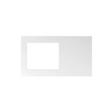 Otti Hampshire Laundry Cabinet 1060mm Black / Pure White Top LA-1060-BOHB-PW