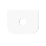 Otti Bondi Solid Surface Top (NTH or 12TH Only) 600x460x20 Matte White STBO64MW