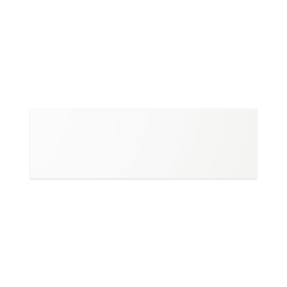 Fienza Solid Surface Benchtop 1500mm (No Taphole) Pure White 530-105
