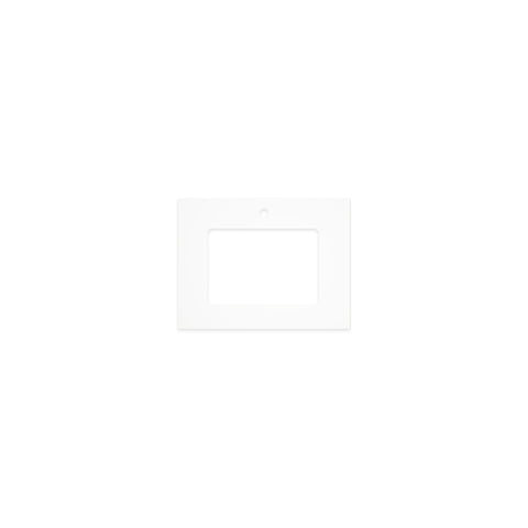 Fienza Solid Surface Benchtop 600mm w/ Undermount Basin Hole (1 Taphole) Pure White 530-113