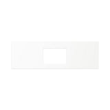 Fienza Solid Surface Benchtop 1500mm w/ Undermount Basin Hole (1 Taphole) Pure White 530-117