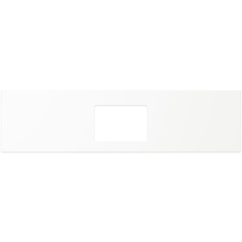 Fienza Solid Surface Benchtop 1800mm w/ Single Undermount Basin Hole (No Taphole) Pure White 530-148