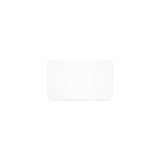 Fienza Curved Solid Surface Benchtop 750mm (No Taphole) Pure White 530-161