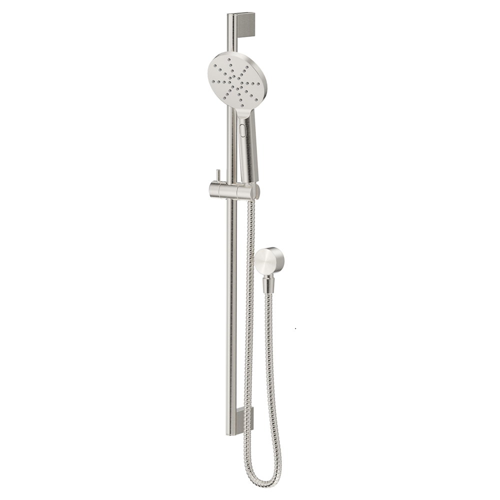 Bella Vista Mica Shower Rail Brushed Nickel R01-R-P-BN