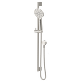Bella Vista Mica Shower Rail Brushed Nickel R01-R-P-BN