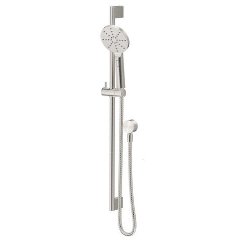 Bella Vista Mica Shower Rail Brushed Nickel R01-R-P-BN