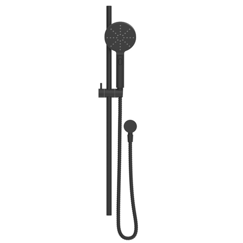Bella Vista Mica Shower Rail Black R01-R-P-BLK