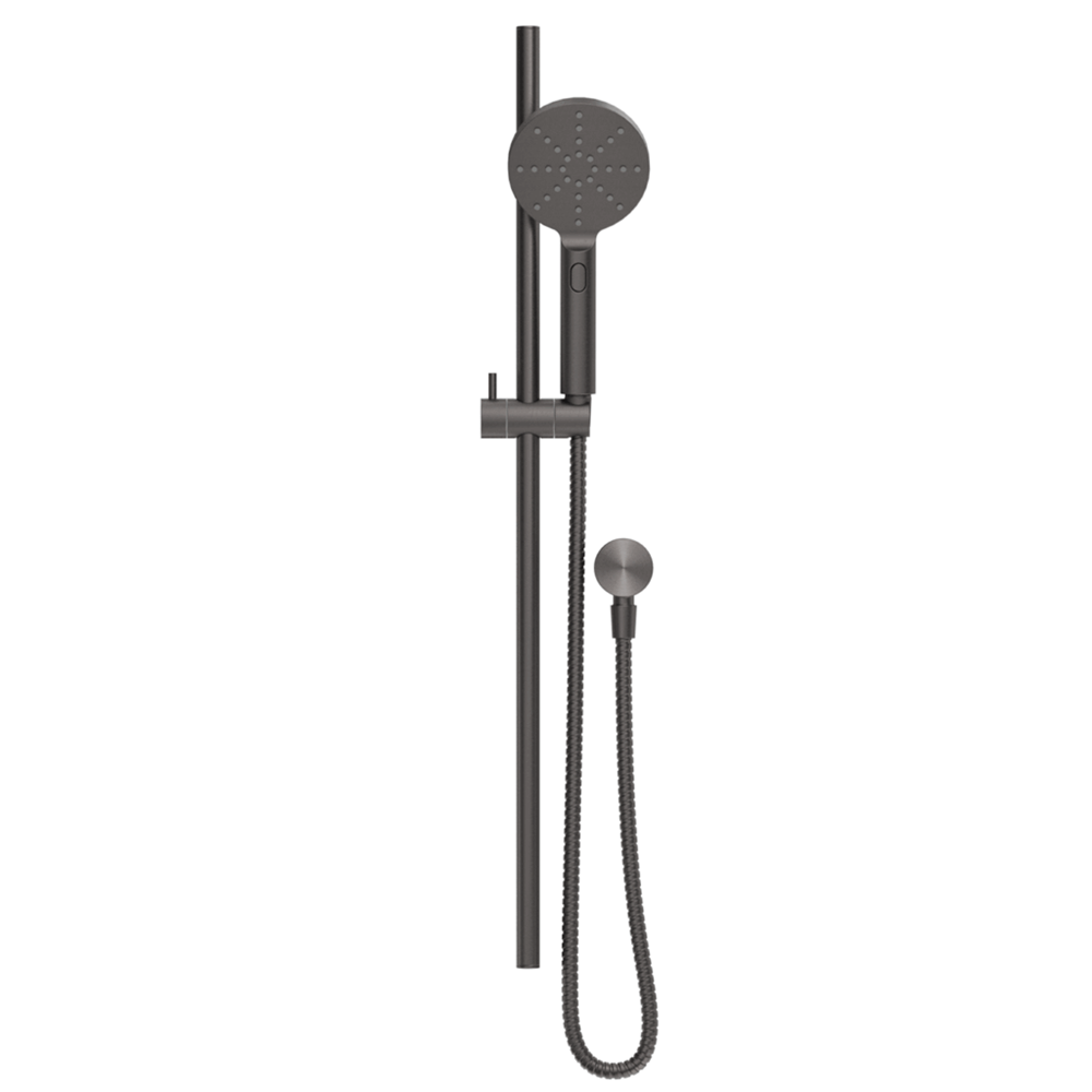 Bella Vista Mica Shower Rail Gunmetal R01-R-P-GM