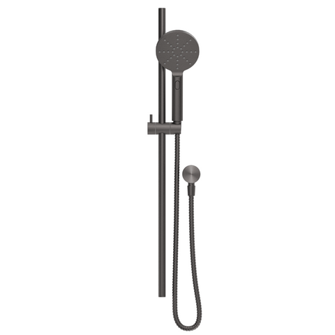 Bella Vista Mica Shower Rail Gunmetal R01-R-P-GM
